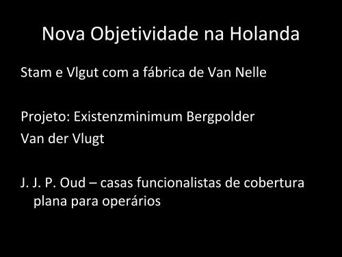 O Expressionismo e  a Cadeia de Cristal - USP