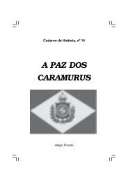 A paz dos caramurus.pmd - Memorial do Rio Grande do Sul