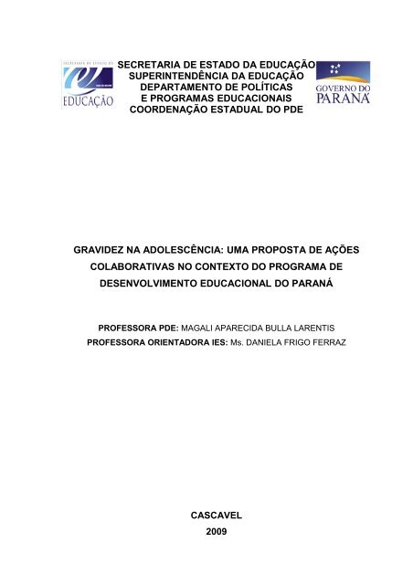 SECRETARIA DE ESTADO DA EDUCAÇÃO SUPERINTENDÊNCIA ...