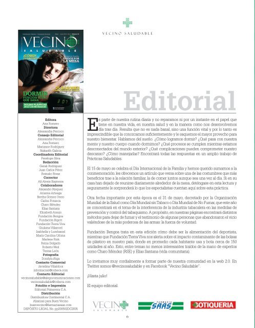 Editorial - Farmacia SAAS