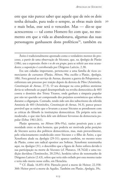 Apologia de Sócrates, Banquete - Universidade de Coimbra