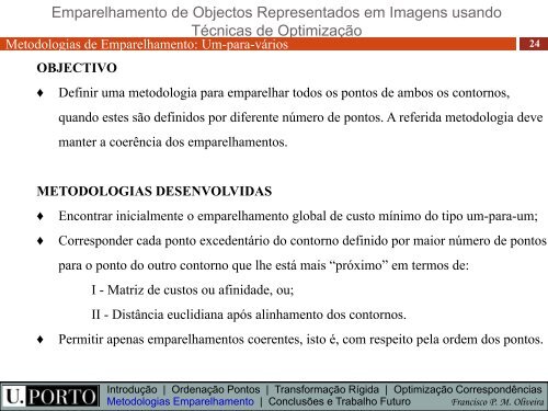 Apresentação dissertação - Faculdade de Engenharia da ...