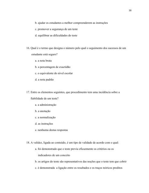 Avaliação e Testes em Pedagogia.pdf - OER@AVU