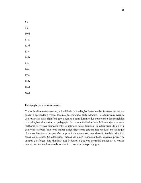 Avaliação e Testes em Pedagogia.pdf - OER@AVU