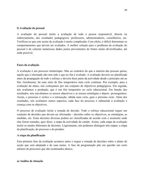 Avaliação e Testes em Pedagogia.pdf - OER@AVU