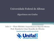 download dos slides - BCC Unifal-MG - Universidade Federal de ...