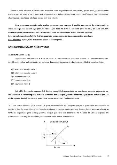 Lista de exercícios da unidade 2