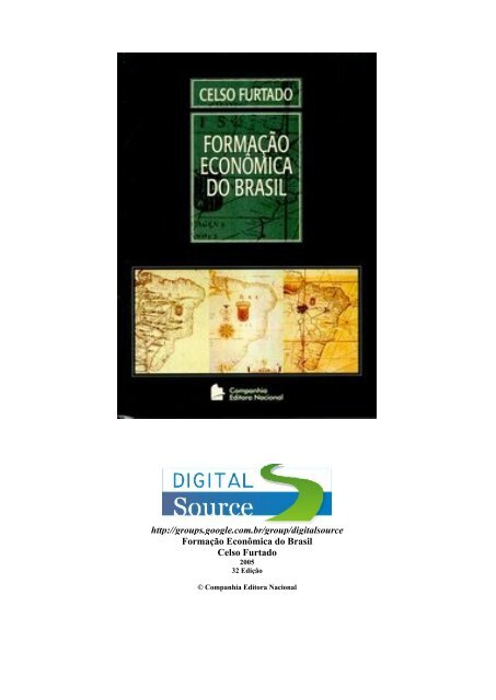 Formacao Economica do Brasil.pdf - A Foice eo Martelo