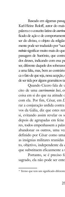 Pensando o ritual - Sexualidade, Morte, Mundo