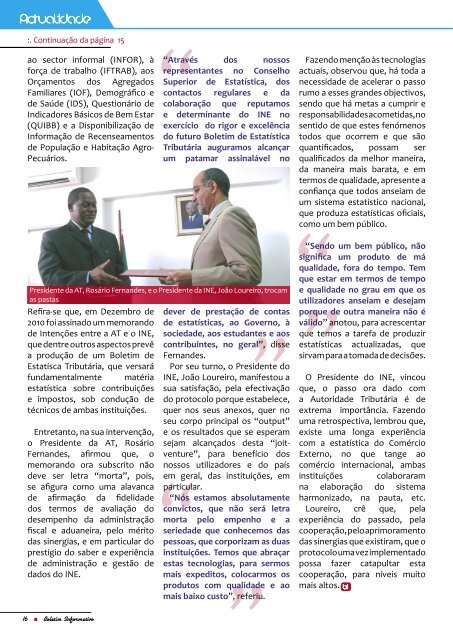 Boletim - Autoridade Tributária de Moçambique