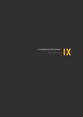 IX. A viagem das palavras
