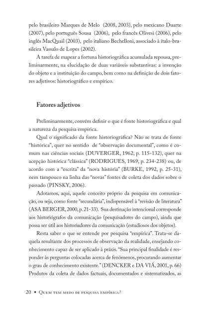 Quem tem medo da pesquisa empírica? - Portcom - Intercom