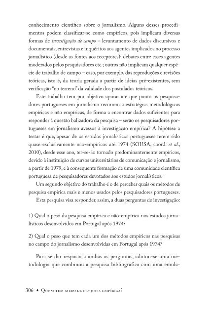 Quem tem medo da pesquisa empírica? - Portcom - Intercom