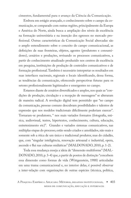 Quem tem medo da pesquisa empírica? - Portcom - Intercom