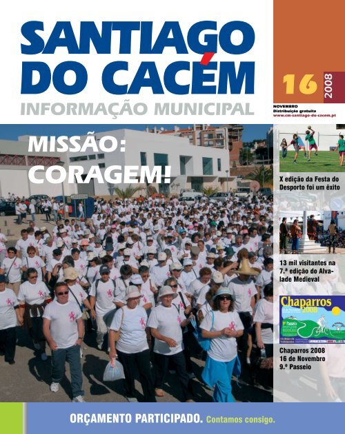 Boletim 16.pdf - Câmara Municipal de Santiago do Cacém