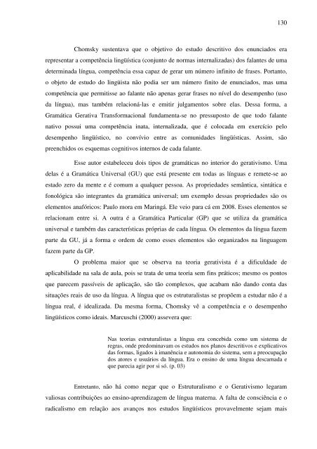 Dissertação completa - Programa de Pós-Graduação em Letras - UEM