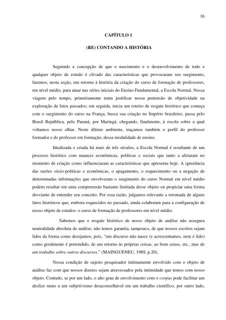 Dissertação completa - Programa de Pós-Graduação em Letras - UEM