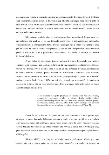 Dissertação completa - Programa de Pós-Graduação em Letras - UEM