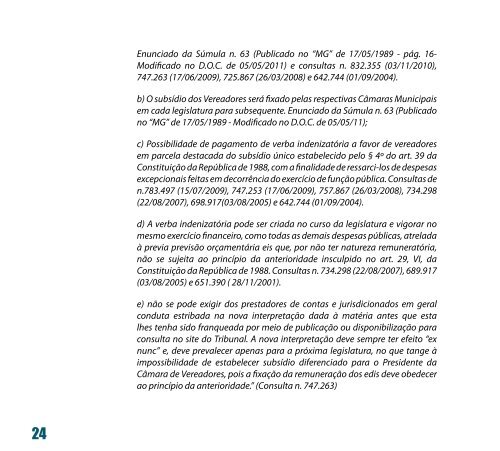 Cartilha Subsidios Vereadores - Tribunal de Contas do Estado de ...