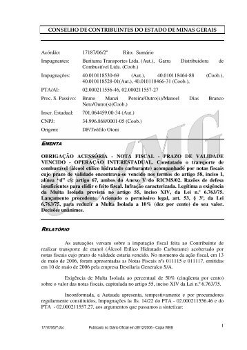 Microsoft Word - 17187062\252.doc - Secretaria de Estado de ...