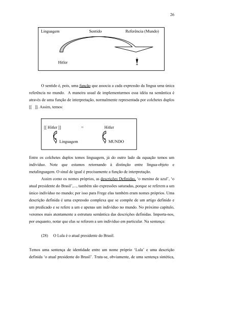 Semântica - CCE - Universidade Federal de Santa Catarina