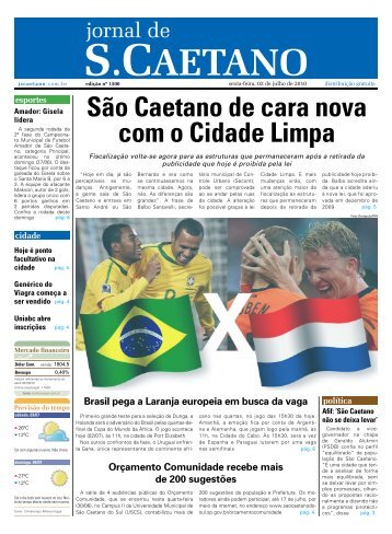 São Caetano de cara nova com o Cidade Limpa - Jornal de São ...