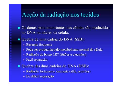 Protecção Radiológica - H.U.C.