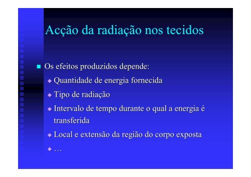 Protecção Radiológica - H.U.C.