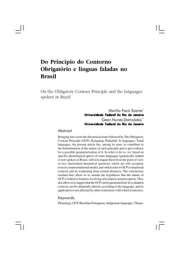 11-Marilia Facó.p65 - Revista de Estudos da Linguagem