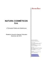 NATURA COSMÉTICOS S.A.