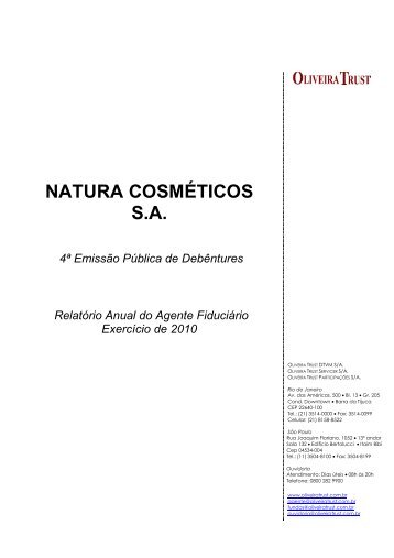 NATURA COSMÉTICOS S.A.