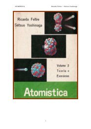 Atomistica - Ricardo Feltre e Setsuo Yoshinaga