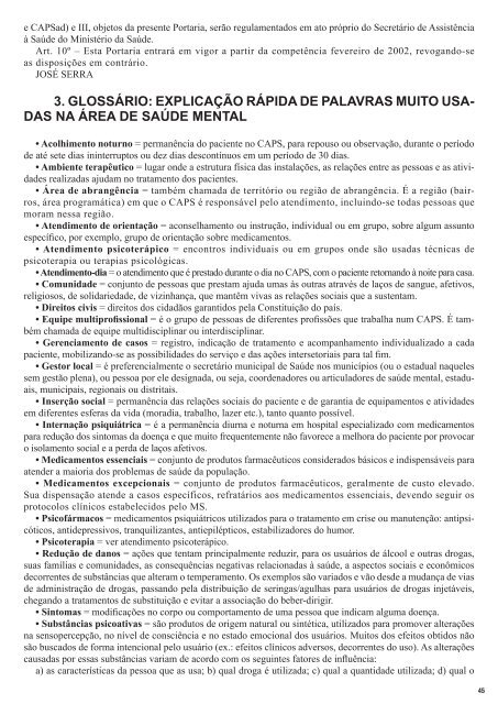 Saúde Mental - Portal do Professor