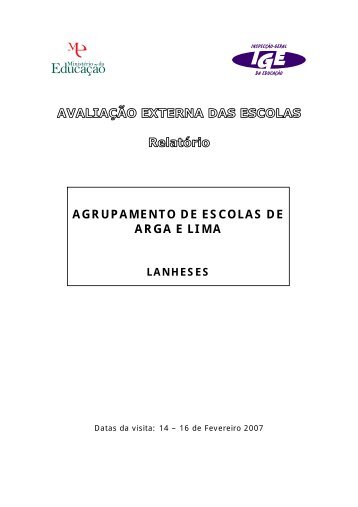 Consultar o documento - Agrupamento de Escolas de Arga e Lima