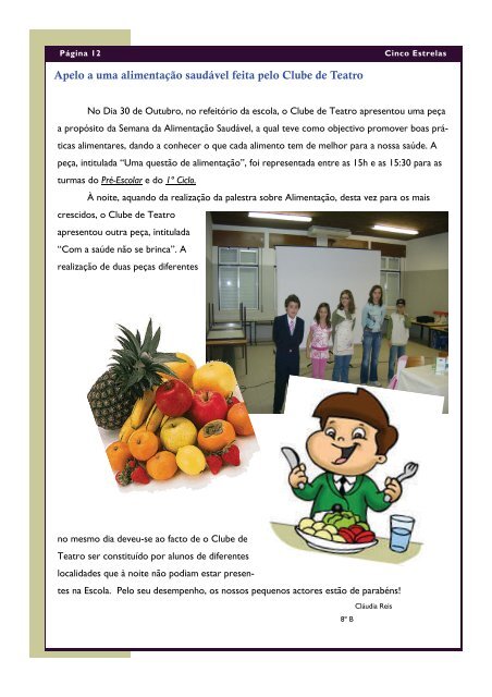 Jornal escolar 2.pub - Agrupamento de Escolas de Amareleja