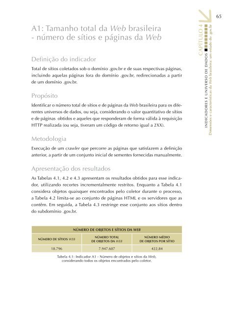 Dimensões e características da Web brasileira: um estudo ... - CGI.br