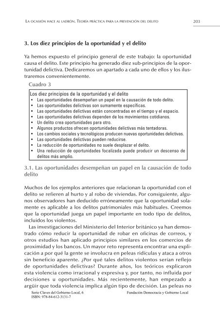 Teoría de la actividad rutinaria - Fundación Democracia y Gobierno ...