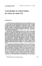 A prostituição na Lisboa boémia dos inícios do ... - Análise Social