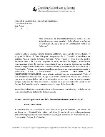 Descargue este documento en PDF - Comisión Colombiana de ...