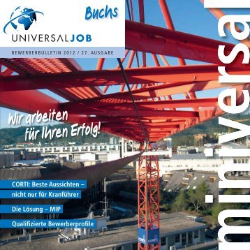 Buchs (PDF) - Universal-Job AG