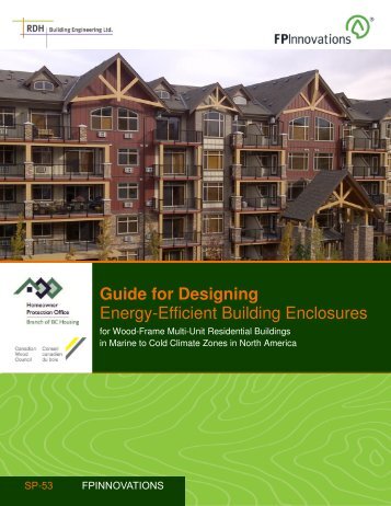 Guide for Designing Energy-Efficient Building Enclosures