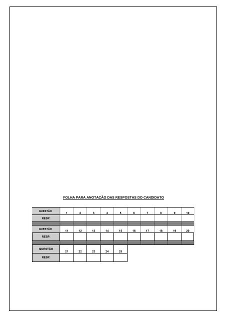 Caderno de Questões Enfermeiro Padrão