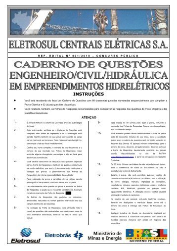 ED03 ENGENHEIRO CIVIL HIDRAULICA EM ... - Eletrosul
