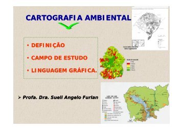 Cartografia Ambiental - Conceituação