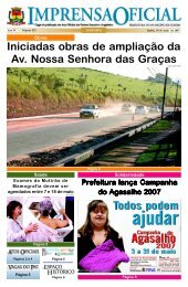 Iniciadas obras de ampliação da Av. Nossa Senhora das Graças