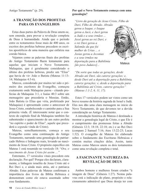 A Palavra de Deus - A Boa Nova - Uma revista de entendimento