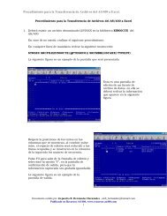 Procedimiento para la Transferencia de Archivos ... - AS400 recursos