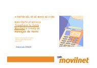 Suscríbete al servicio Transfiere tu Saldo Movilnet a través ... - Cantv