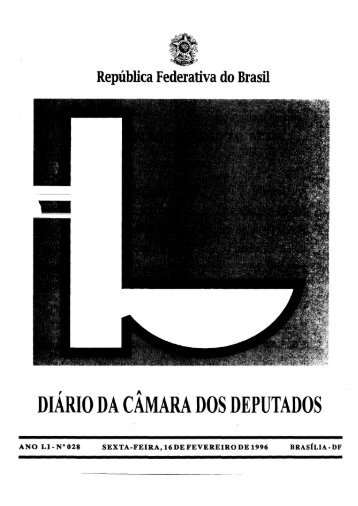 Diário da Câmara dos Deputados