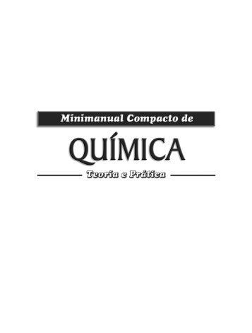 Química - Pormenores da Ciência